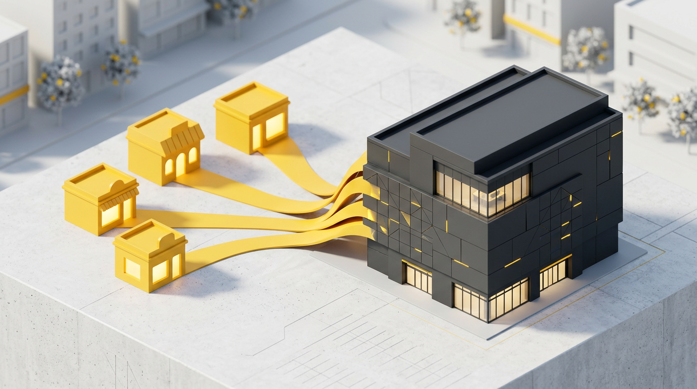 Agregación de Valor: Cómo una Entidad Regional Escaló mediante la Consolidación de Locales Independientes | Retail Lemon — Agregación de Valor