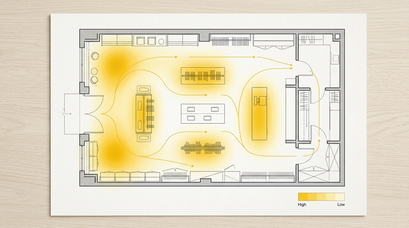 Patología del Layout: Cómo un local de 50m2 forzó un alza del 26% en su margen sin meter clientes nuevos | Retail Lemon — Patología del Layout