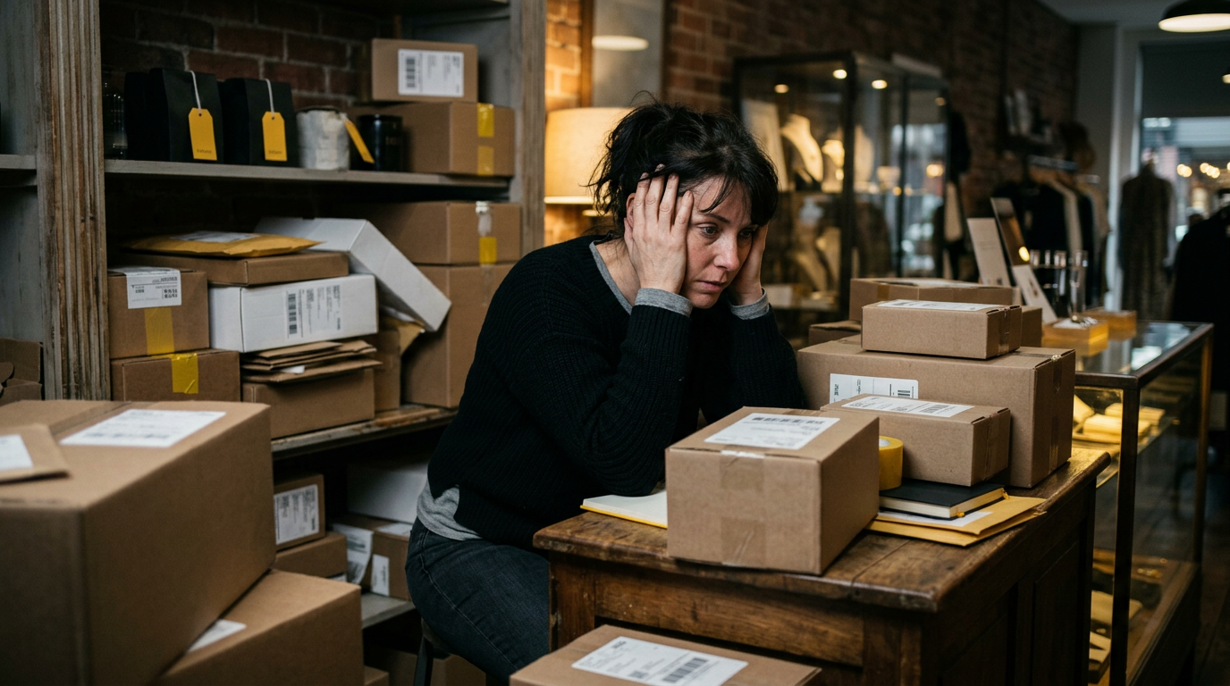 El mito del e-commerce: Por qué enviar paquetes está desangrando la caja de tu tienda de barrio en 2026 | Retail Lemon — El mito del e
