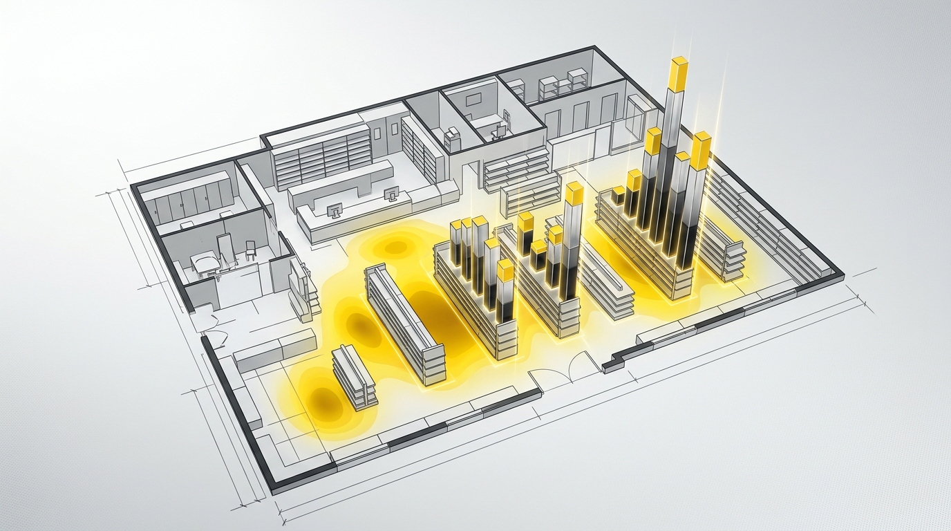 Matemáticas del layout: Cómo una cadena de farmacias vendió un 25% más sin cambiar de producto