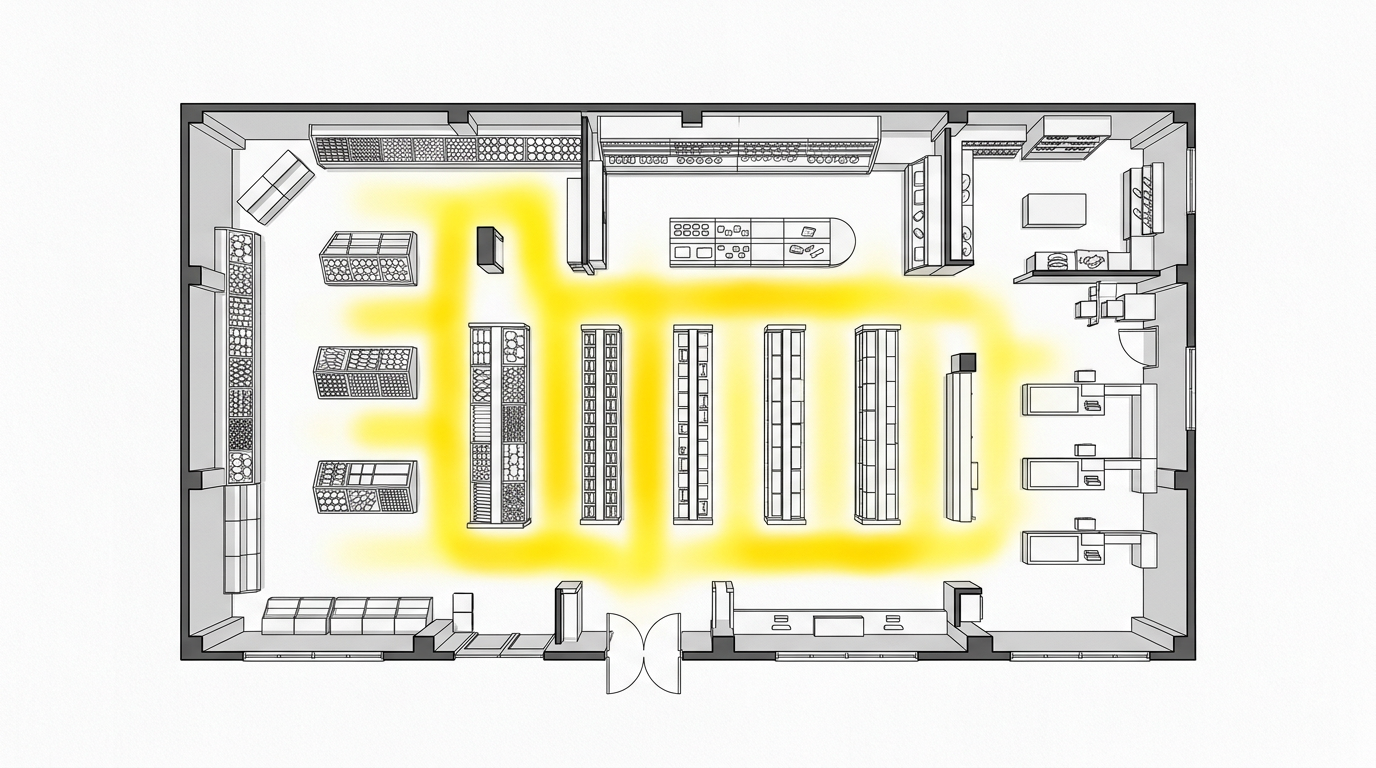 Retail Lemon · El vendedor silencioso El vendedor silencioso: Destripamos el plano que permitió a un súper gourmet doblar su caja por metro cuadrado | Retail Lemon — El vendedor silencioso