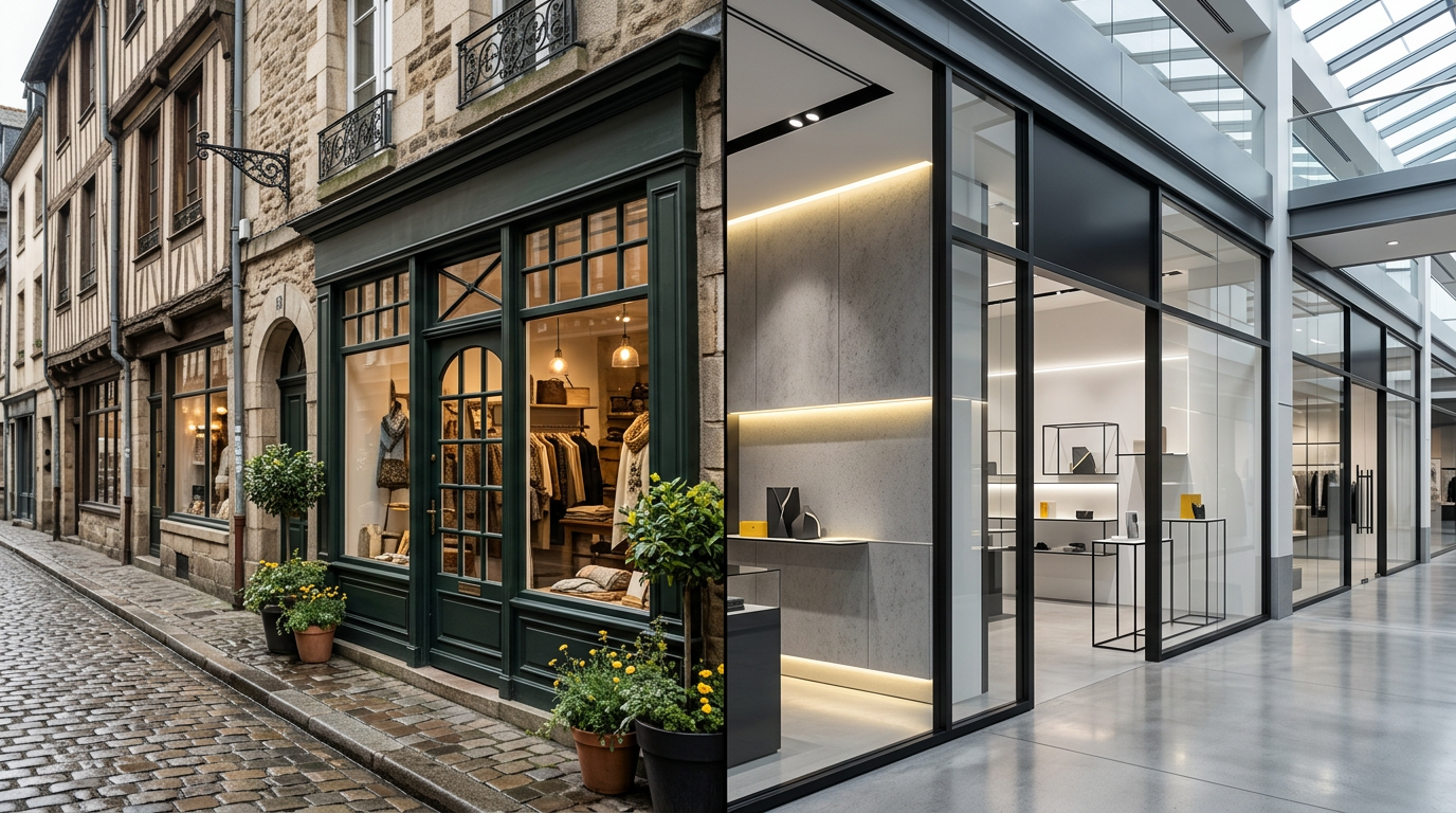Más allá del escaparate: Comparativa estratégica entre locales de calle y centros comerciales | Retail Lemon — Más allá del escaparate