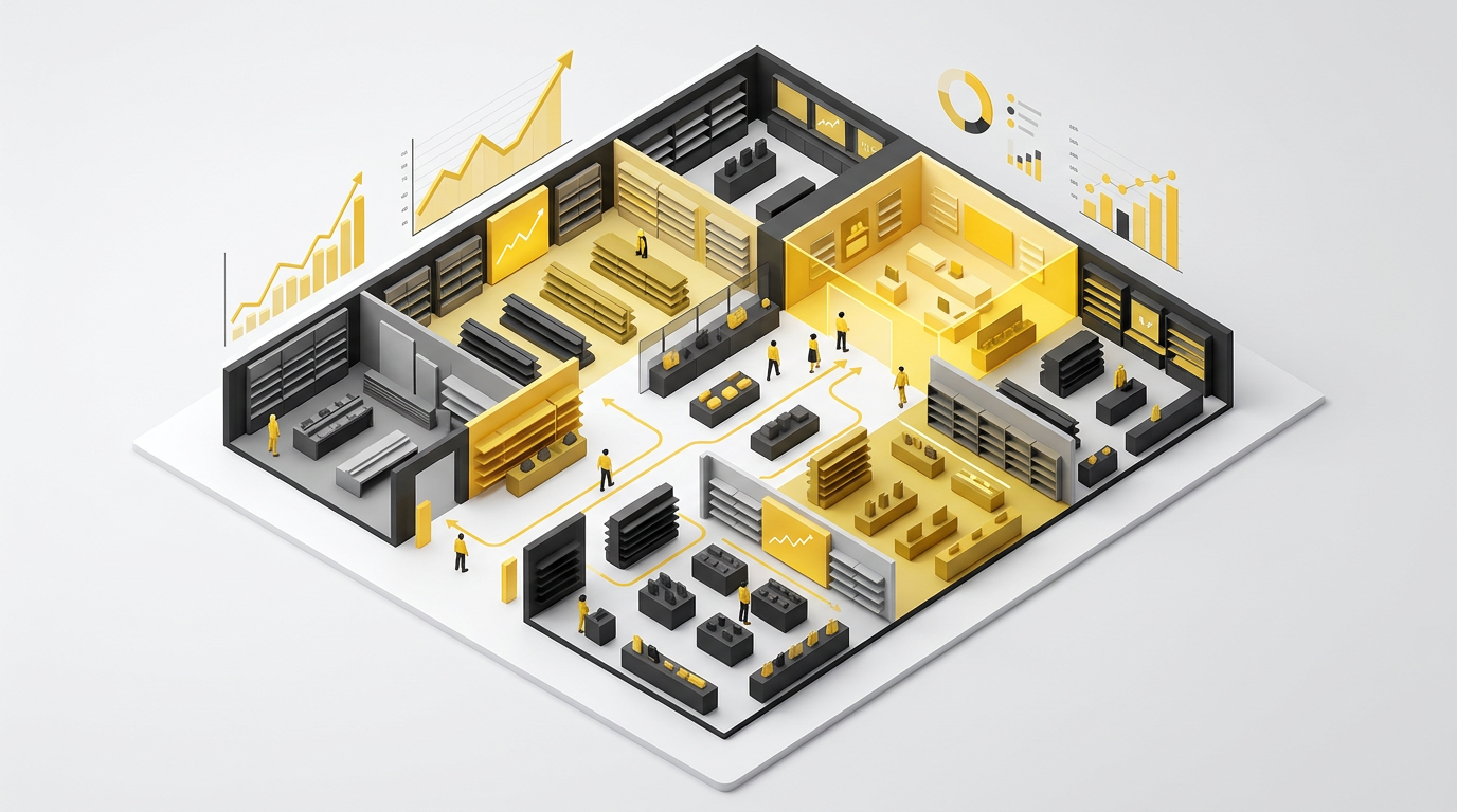 Autopsia del Layout: Cómo una Flagship Global Rediseñó su Planta para Subir el Margen un 28% sin Subir Precios